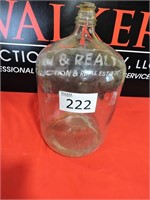 Large Glass Bottle with Cork