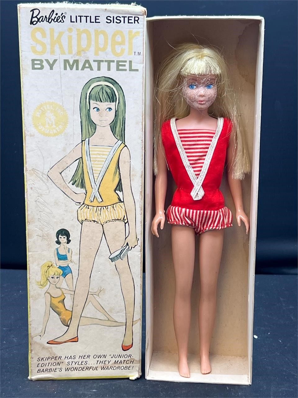 1963 Vtg Barbies little sister skipper by Mattel