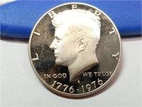 OF) 1976 S Silver Proof Kennedy half dollar