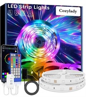 New Bluetooth LED Strip Lights 65.6FT, Cozylady