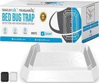 New XL Bed Bug Trap Set of 4 (White) - Extra