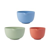 C611  Drew Barrymore Assorted Color Bowls Set of