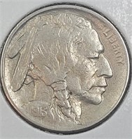 1913 Type 2 USA Buffalo Nickel