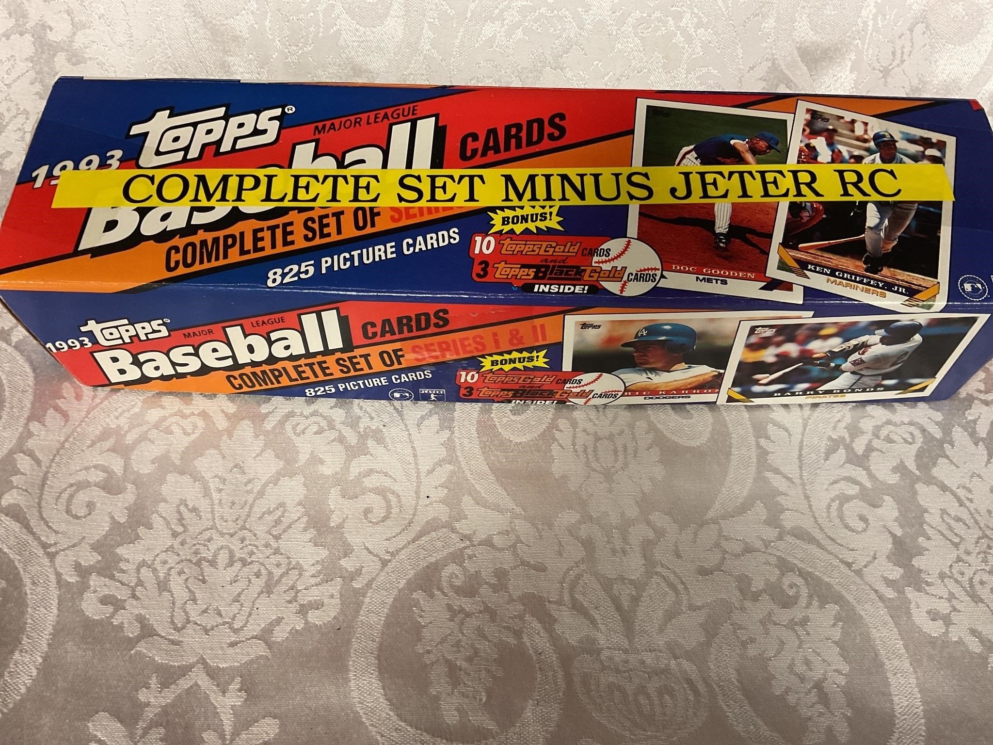 1993 Topps baseball cards