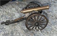 Vintage Cast Iron/Brass Miniature Gatlinburg