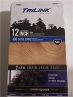 TriLink  2-12in Saw Chain 44 drive link(new)