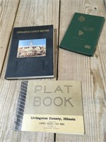 History of Livingston Co Illinois, Plat Book, a