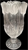 Vintage Tulip Pedestal Vase