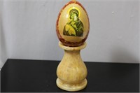 A Russian Lacquer Egg