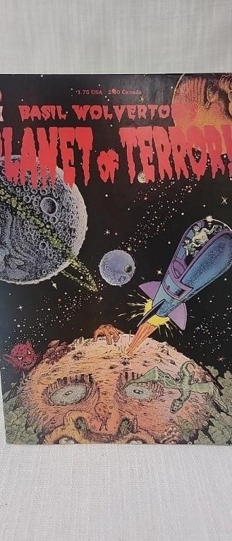 Planet Of Terror comic book