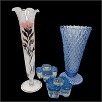 Glass Vases and Candleholders