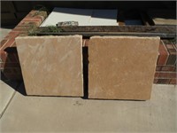 Pair of Sandstone End Table Tops/Pavers