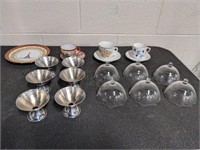 Box Lot: Teacups & Decorations