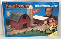 1/64 Farm Country Barn and Machine Shed Set