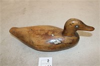 Vintage Wooden Duck