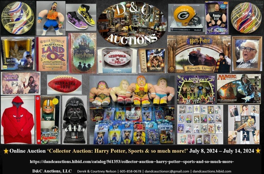 Collector Auction: Harry Potter, Sports & so much more!
