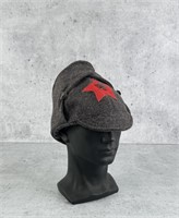 Soviet Red Army Budenovka Winter Hat