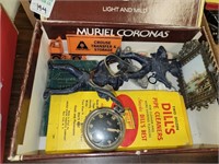 PIPE CLEANERS, POCKET WATCH & MISC.