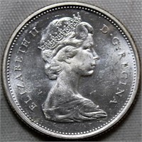 Canada 25 Cents 1967 PL