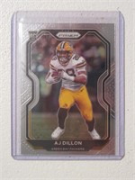 2020 PANINI PRIZM AJ DILLON RC PACKERS