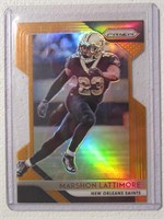 2018 PANINI PRIZM MARSHON LATTIMORE /249 DIE CUT