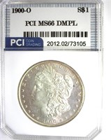 1900-O Morgan MS66 DMPL LISTS $28000