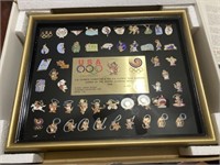 1988 Olympic Mascot Pin set. Complete set of 50.