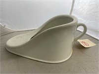 Porcelain New Slipper Bed Pan 13"L