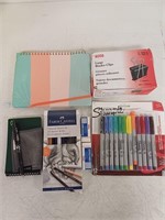 7 PIECES ASSORTED SCHOOL SUPPLIES