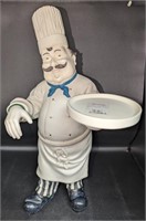 French Chef w/ Serving Tray Mud Pie Composite