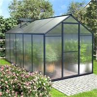 Yardenaler 6x10 FT Greenhouse Kit  Polycarbonate