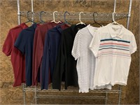 Lot of 7 Ladies’ Polo Shirts- All XXL, Short &