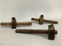 Antique Wooden Marking Gauges