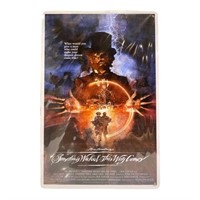 Something Wicked This Way Comes Movie poster tin,