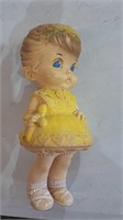 1950s Mobley squeaky baby doll. Squeaker does not