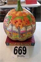 Jim Shore 'Count Your Blessings' Pumpkin