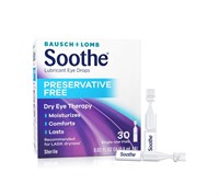 30ct Bausch & Lomb Soothe Preservative Free