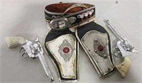 Wyatt Earp cap pistols & holster set