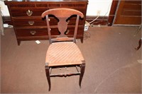 Walnut Cane Bottom Chair