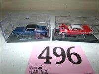 PAIR OF MATCHBOX CARS IN CASES