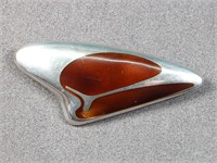 Georg Jensen 314 Enameled Sterling Silver Brooch