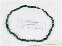 16" 15g Jadeite Necklace