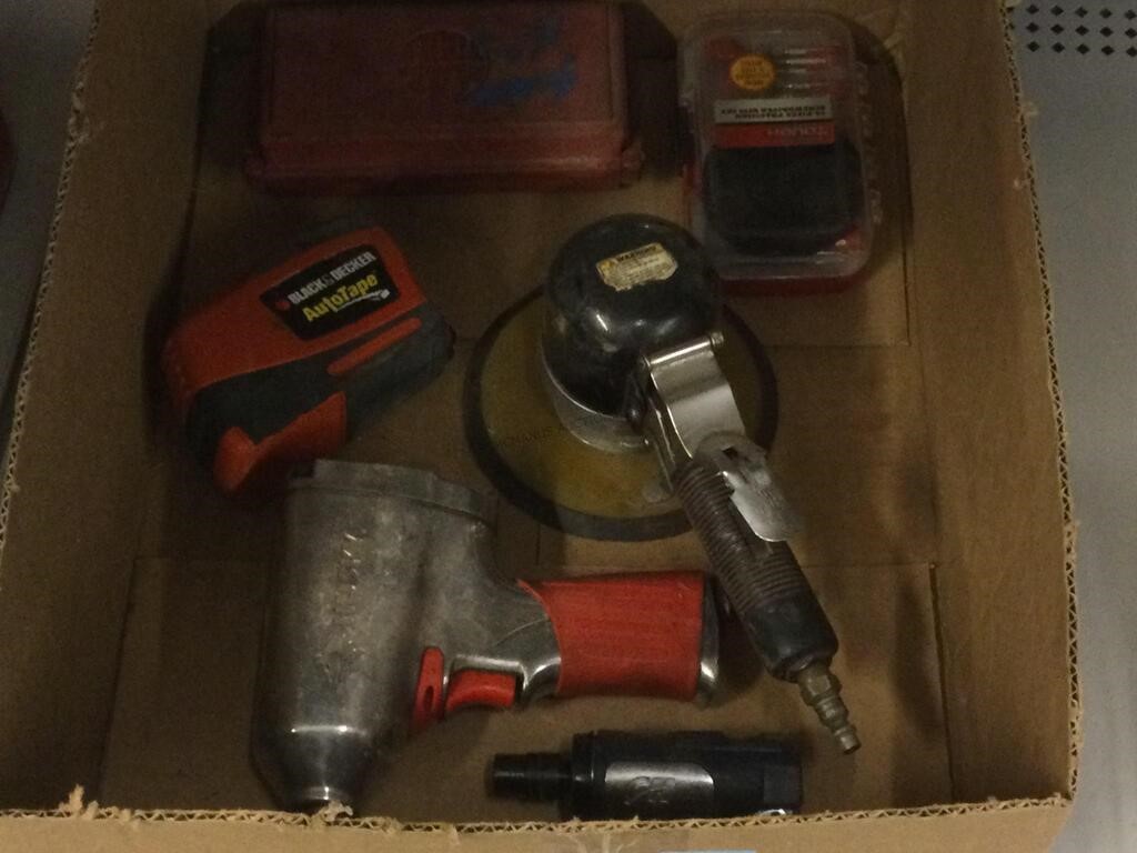 Assortment of tools.