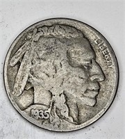 1935 s Buffalo Nickel