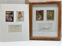 Signatures and Cards / Enos Slaughter &