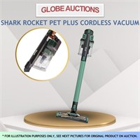 SHARK ROCKET PET PLUS CORDLESS VACUUM (MSP: $365)