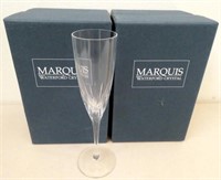 Waterford Marquis eight 'Clara' Champagne flutes