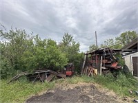 Large Sel of Scrap Metal Including Rack