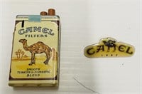 Vintage Camel Cigarette Lighter & 1997 Pin