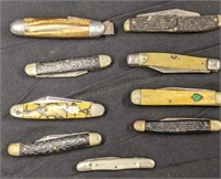 Group of Vintage and Antique Pocket Knives
